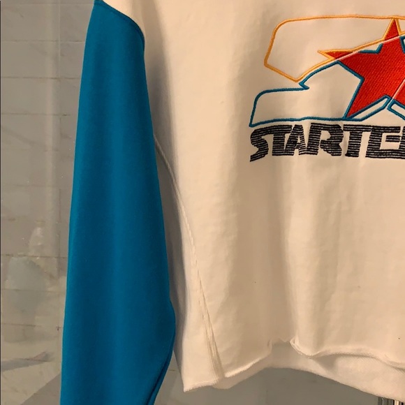 NWT Starter cropped Sweatshirt - Picture 6 of 10